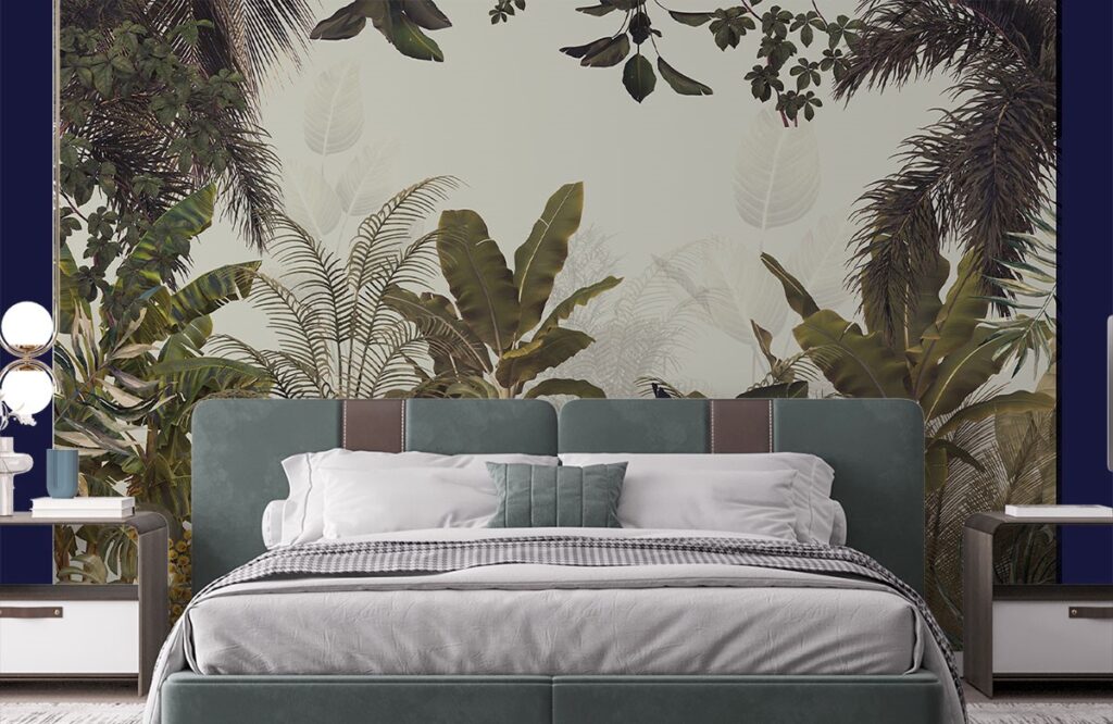 Leaf Theme Wallpaper Ideas For Wall Décor