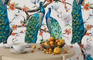 Why And Where To Use Peacock Wallpaper In Home